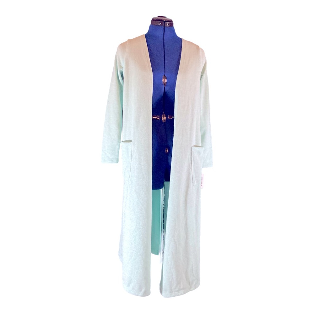✨2 for $44✨ Lularoe Sarah Cardigan Duster Aqua Size XS NWT